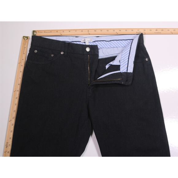 Peter Millar Black Mountainside Flannel 5 Pocket Pants Trousers 36x26 - Picture 5 of 7